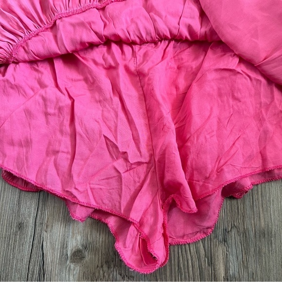 NWT Pants Store Tube Top Ruffle Dress With Shorts Large - Picture 4 of 9